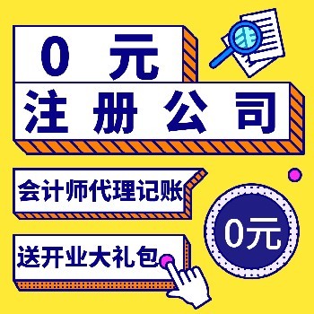 广州周边0元注册公司、会计师代理记账,个体户注册,双11有优惠